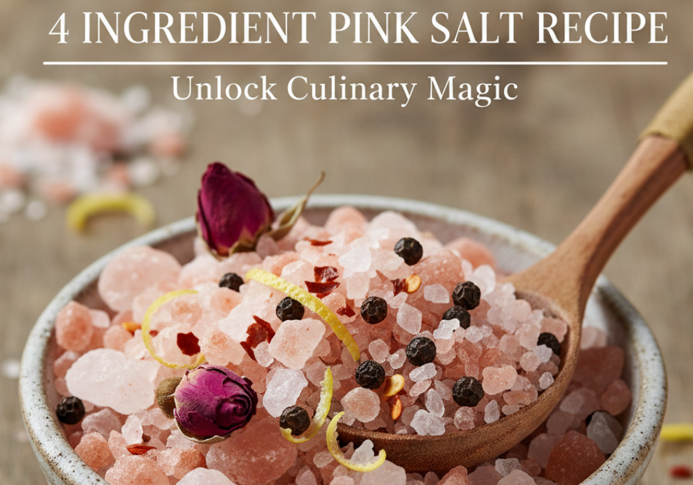 4 ingredient pink salt recipe