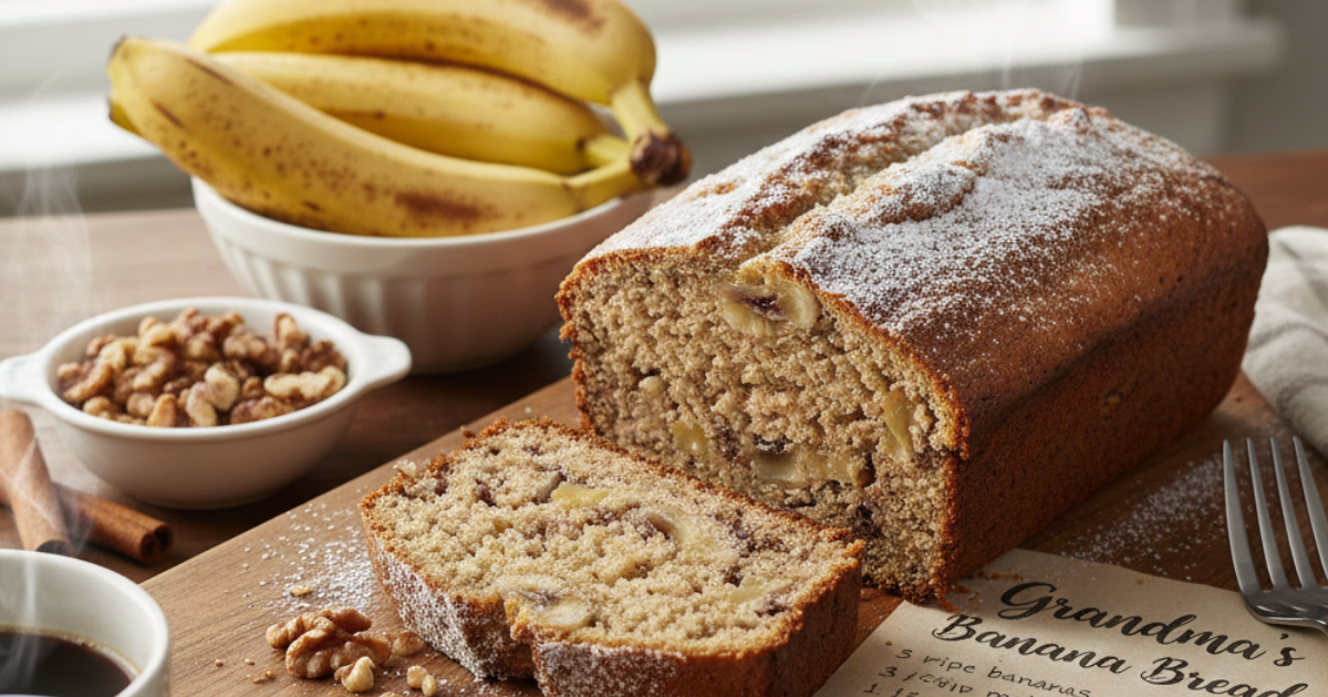 banana bread recipe